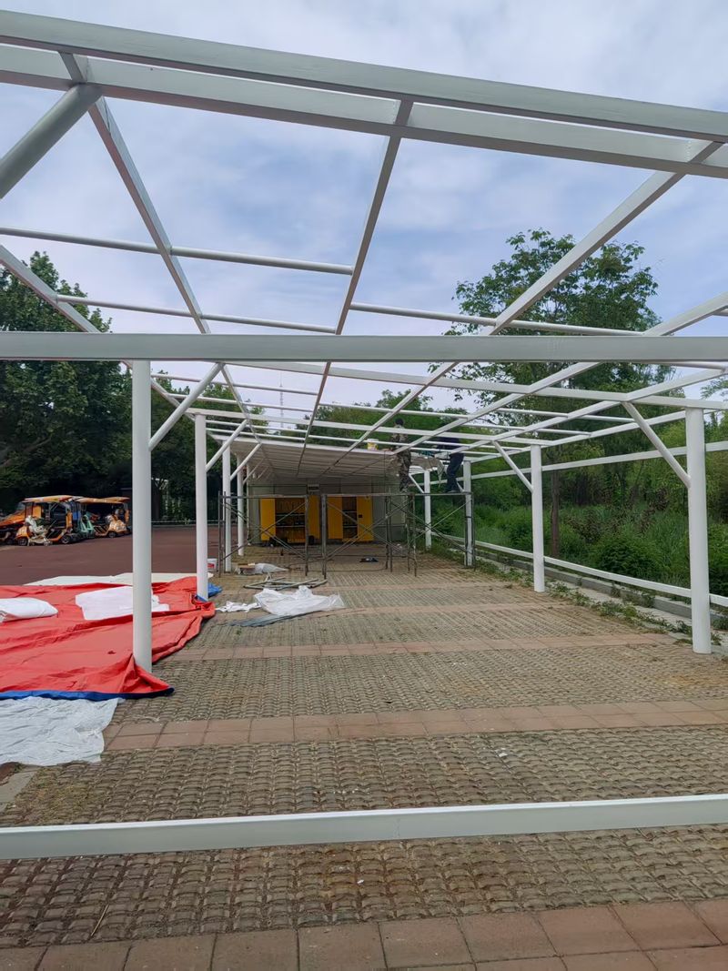 綠博園陽(yáng)光板換膜